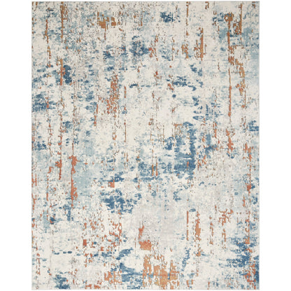 Tapis abstrait d'intérieur Nourison Quarry