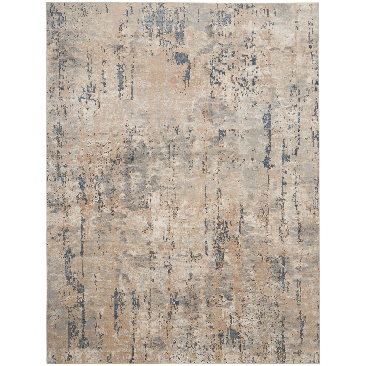 Tapis abstrait d'intérieur Nourison Quarry
