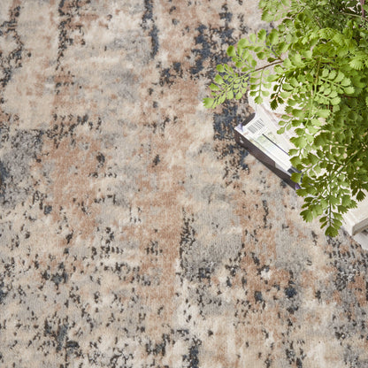 Tapis abstrait d'intérieur Nourison Quarry