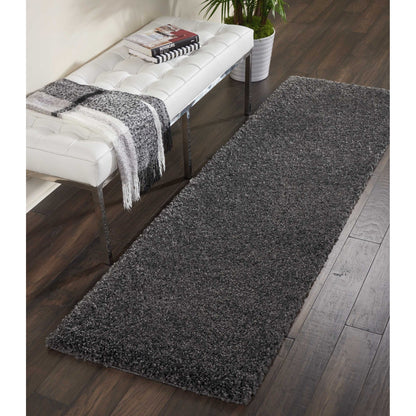 Tapis moderne en peluche solide Nourison Malibu Shag
