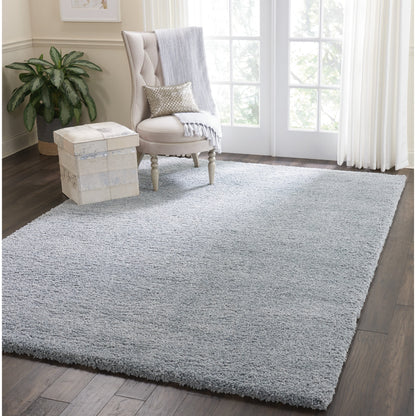 Tapis moderne en peluche solide Nourison Malibu Shag
