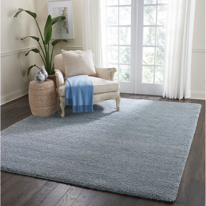 Tapis moderne en peluche solide Nourison Malibu Shag