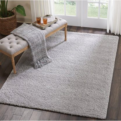 Tapis moderne en peluche solide Nourison Malibu Shag