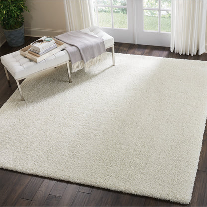 Tapis moderne en peluche solide Nourison Malibu Shag