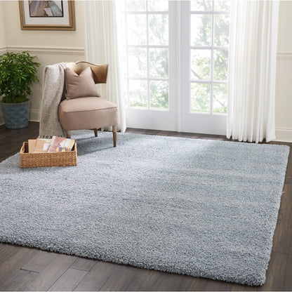 Tapis moderne en peluche solide Nourison Malibu Shag