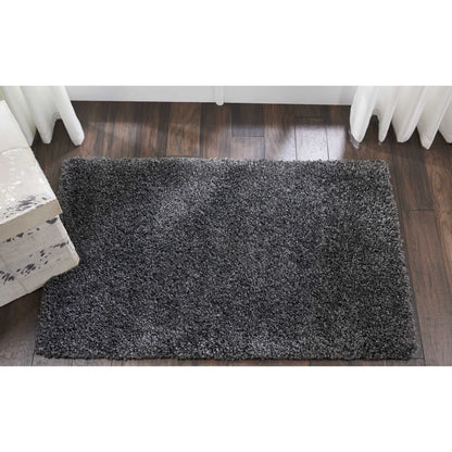 Tapis moderne en peluche solide Nourison Malibu Shag