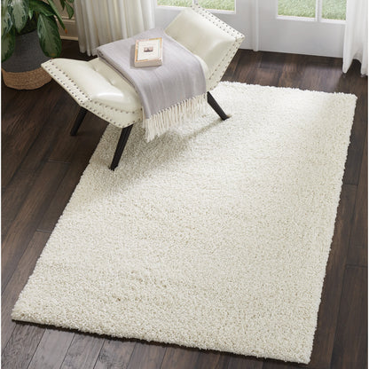 Tapis moderne en peluche solide Nourison Malibu Shag