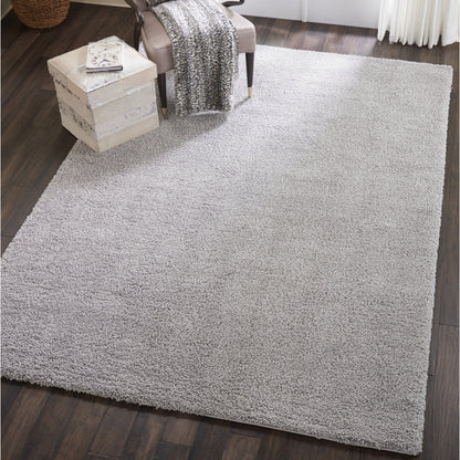 Tapis moderne en peluche solide Nourison Malibu Shag