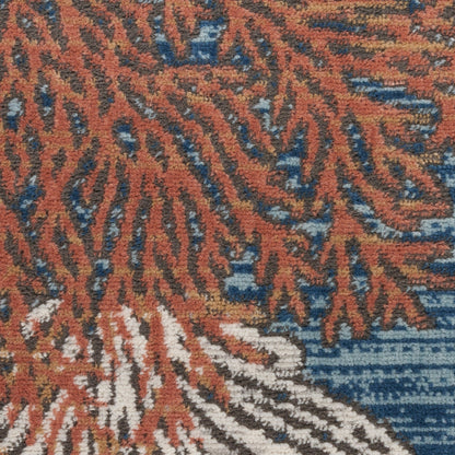 Tapis Nourison Pompéi Coastal Beach Coquillages et corail