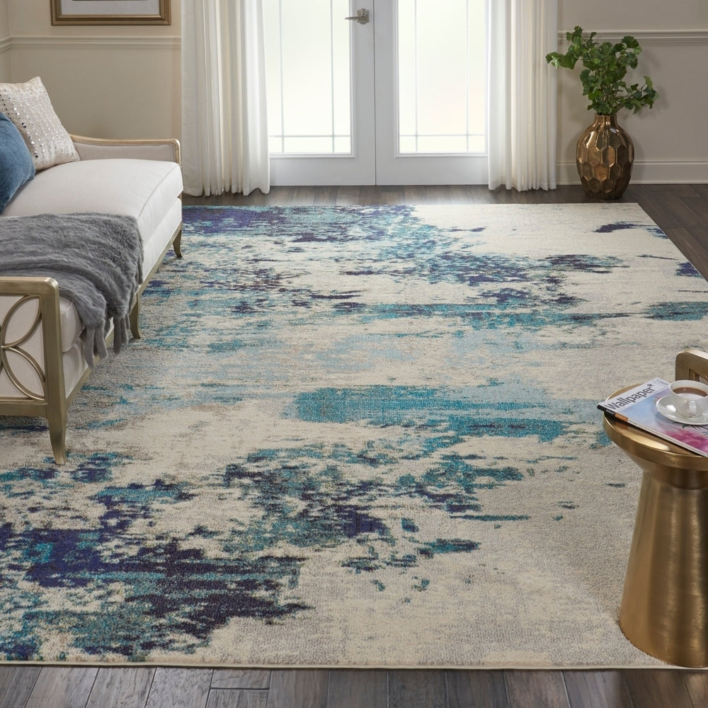 Tapis moderne abstrait sublime Nourison