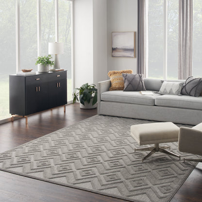 Nourison Versatile Indoor/Outdoor Geometric Flatweave Area Rug