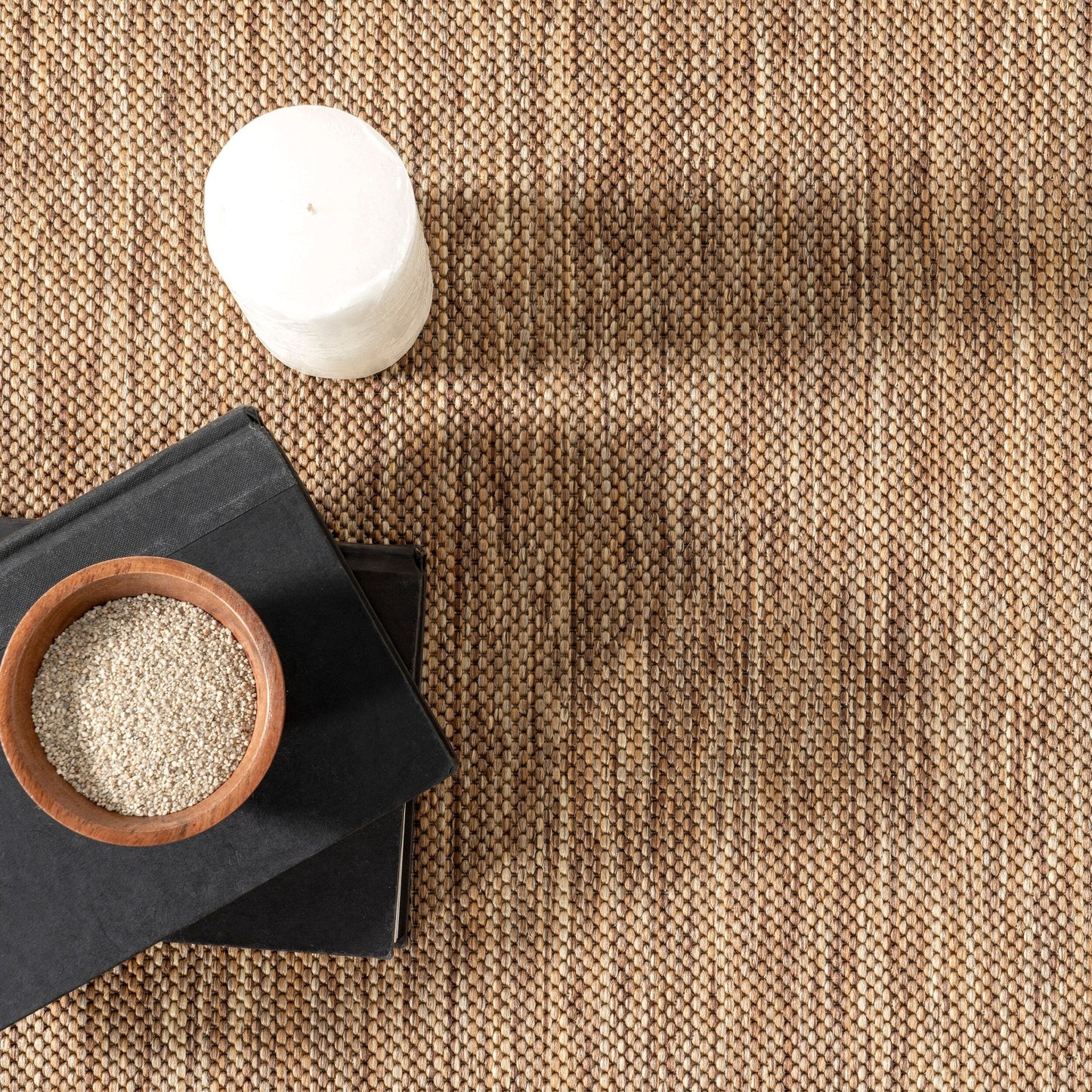 Tapis d'intérieur/extérieur classique à bordures Nuloom Leah