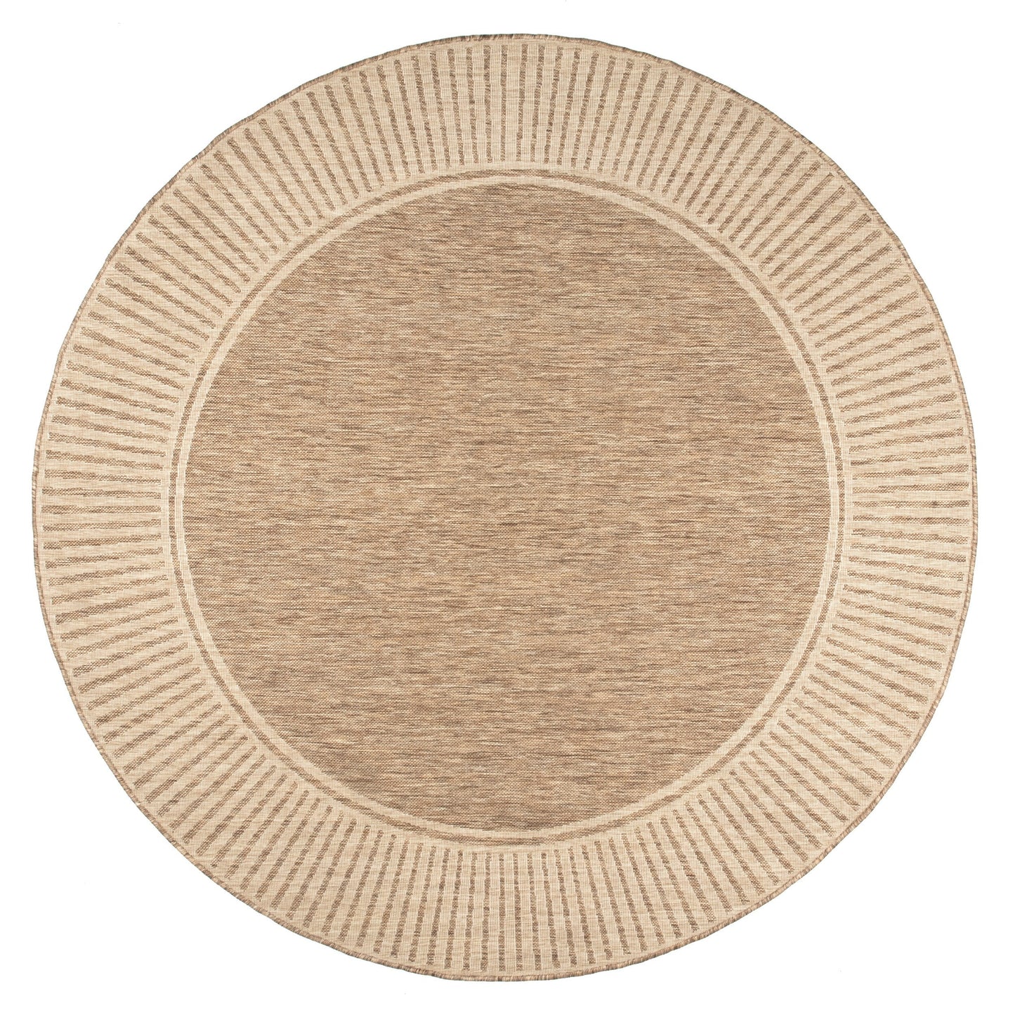 Tapis d'intérieur/extérieur classique à bordures Nuloom Leah