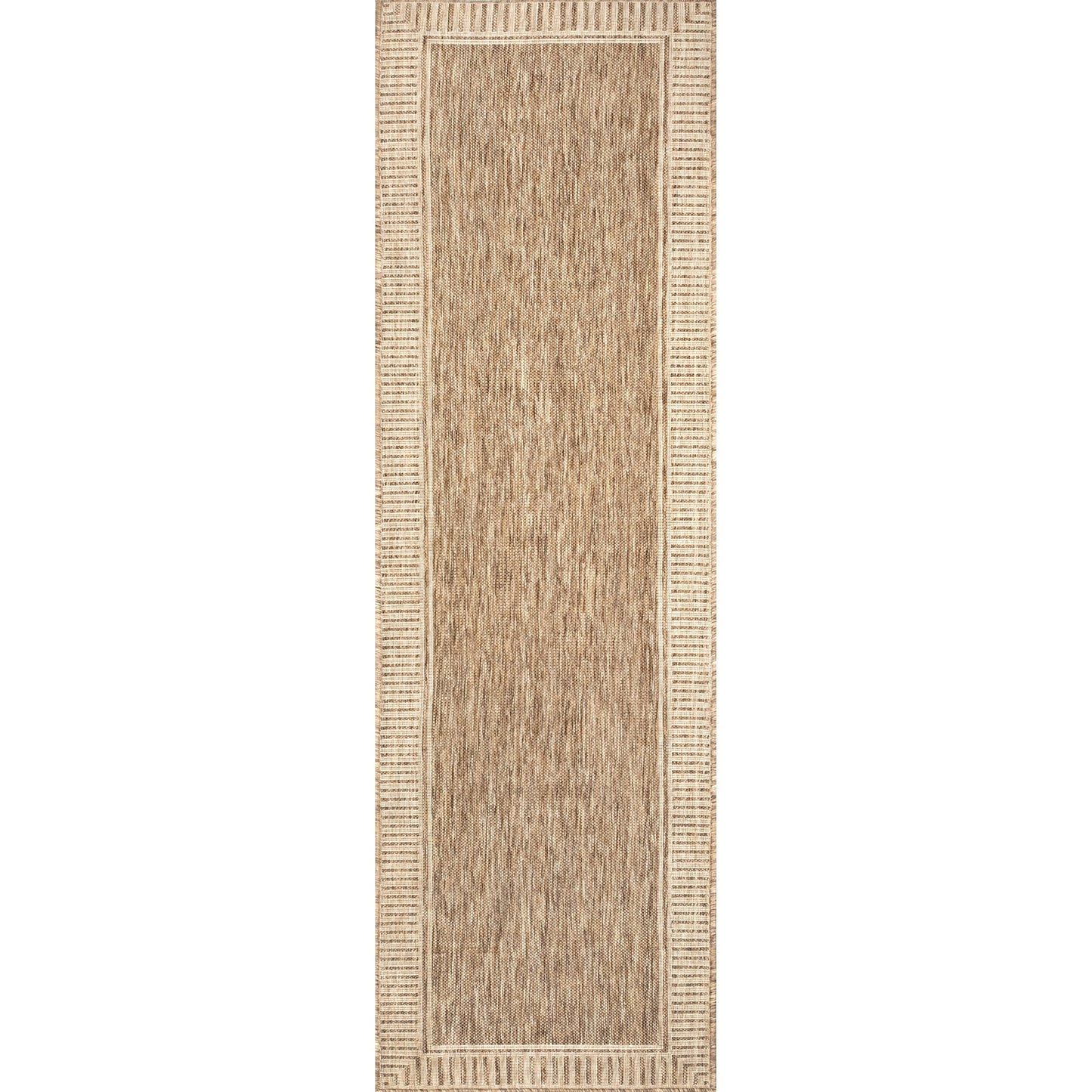 Tapis d'intérieur/extérieur classique à bordures Nuloom Leah