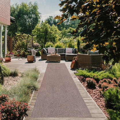 Tapis de couloir extérieur/intérieur sur mesure de 36'' de large x votre choix de longueur avec support en PVC antidérapant