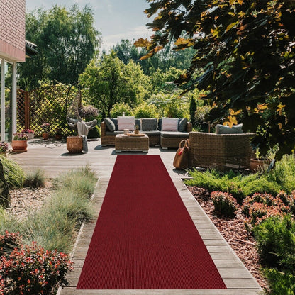 Tapis de couloir extérieur/intérieur sur mesure de 36'' de large x votre choix de longueur avec support en PVC antidérapant
