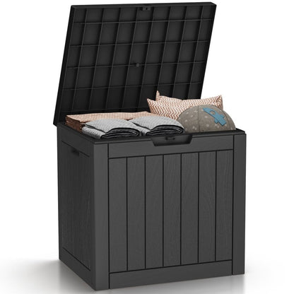 Outdoor Patio Storage Resin Lockable Deck Box