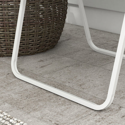 Outsunny Lot de 4 chaises pliantes de jardin, chaises de camping classiques, chaises de jardin portables pour le camping