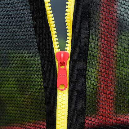 Trampoline Outsunny pour enfants de 1,5 m de diamètre avec filet pour l'intérieur et l'extérieur, de 3 à 6 ans