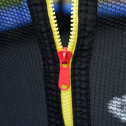Trampoline Outsunny pour enfants de 1,5 m de diamètre avec filet pour l'intérieur et l'extérieur, de 3 à 6 ans