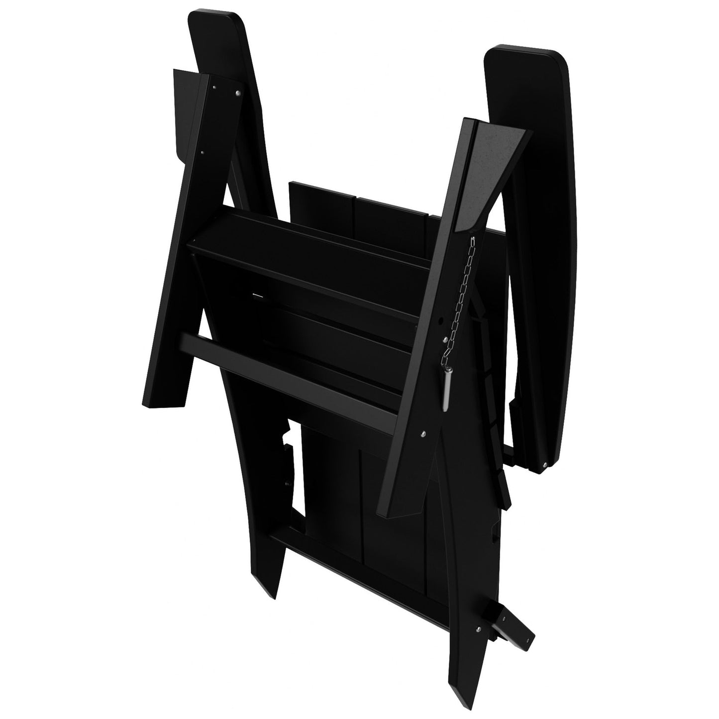 Chaise Adirondack pliante Polytrends Shoreside moderne et écologique, idéale pour les commerces et les résidences, toutes saisons