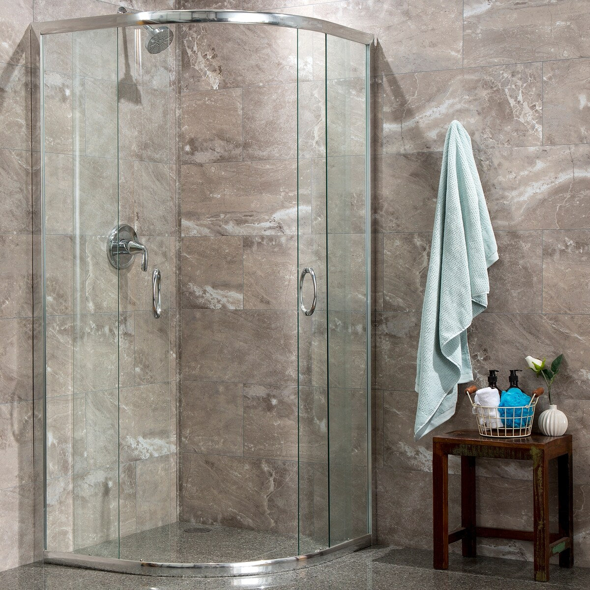 Kit de douche en carrelage mural Palisade