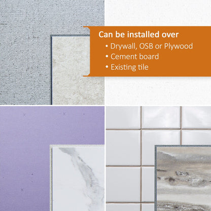 Kit de douche en carrelage mural Palisade