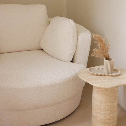 Fauteuil pivotant - Boucle Arctic