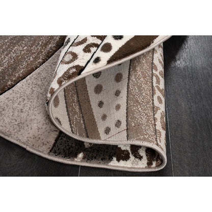 Tapis à tourbillons abstraits de la collection Rhodes