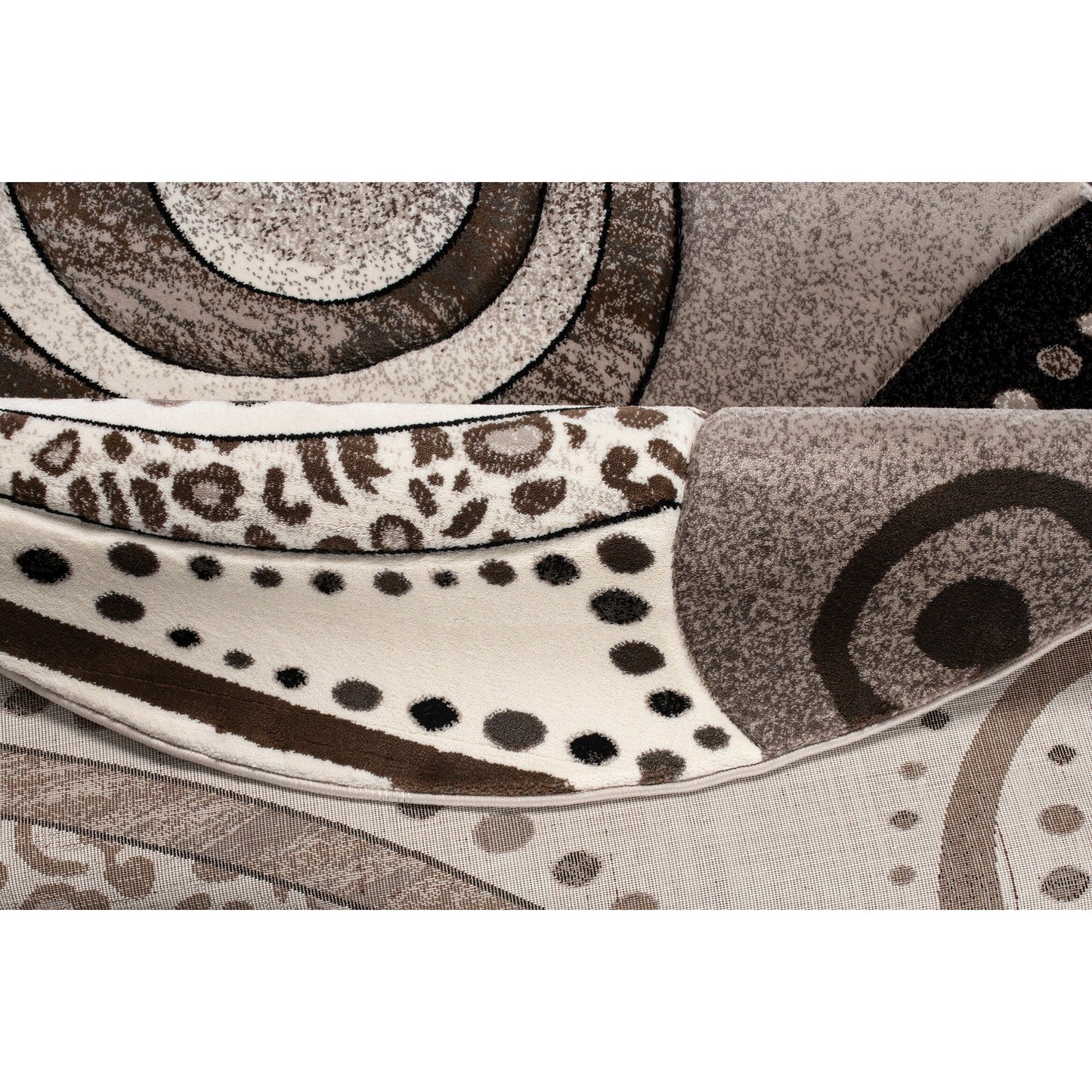 Tapis à tourbillons abstraits de la collection Rhodes