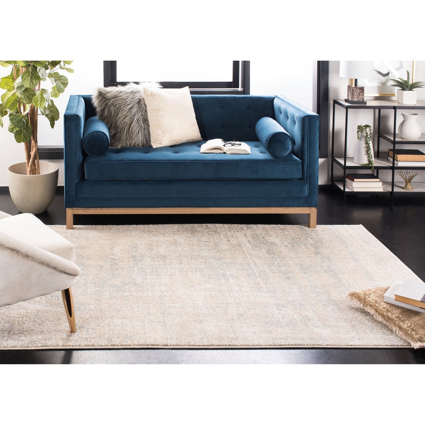 Tapis SAFAVIEH Adirondack Guillerma moderne abstrait vieilli