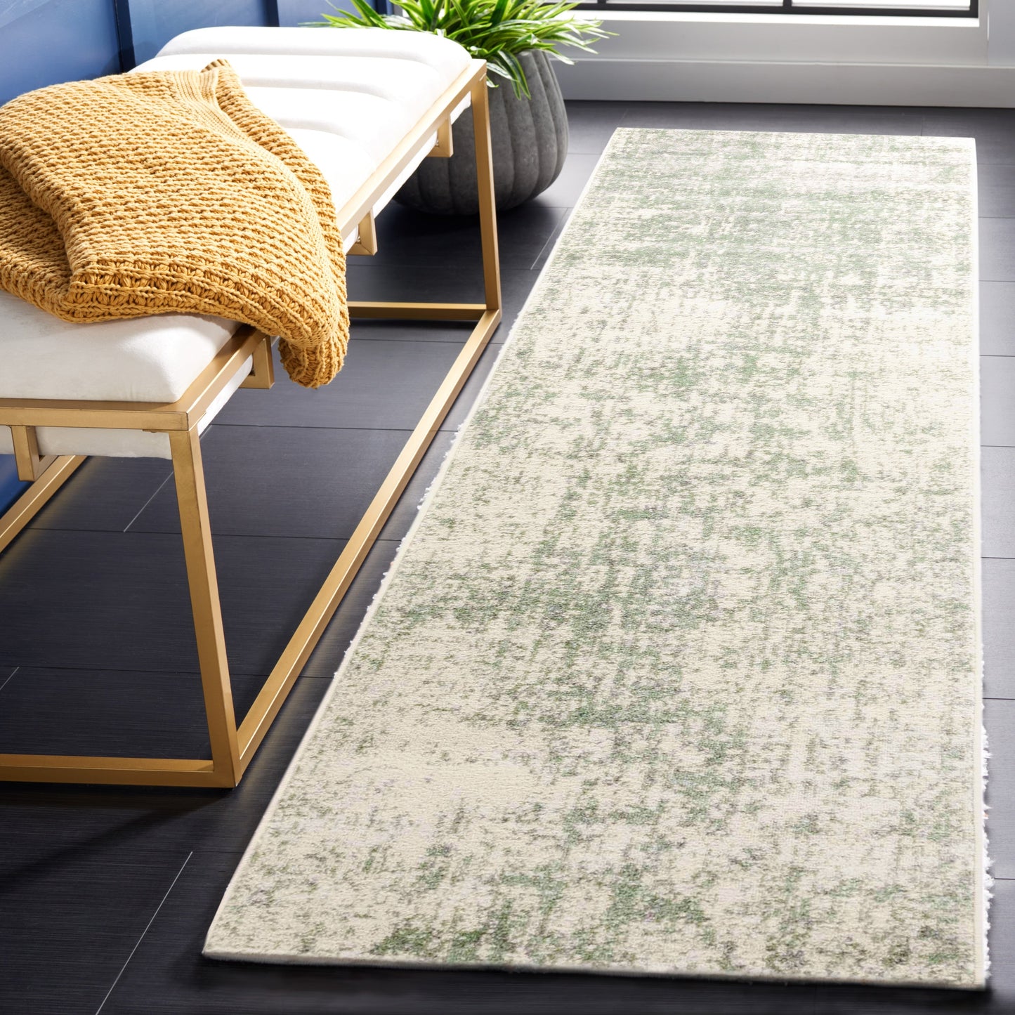 Tapis SAFAVIEH Adirondack Guillerma moderne abstrait vieilli