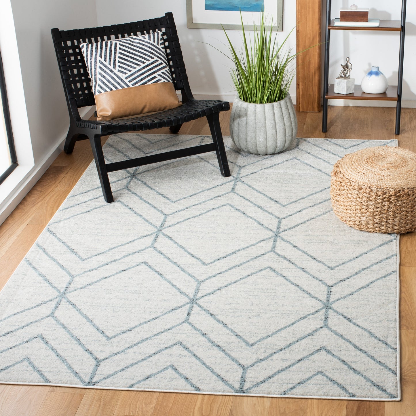 Tapis géométrique moderne SAFAVIEH Adirondack Juvelina