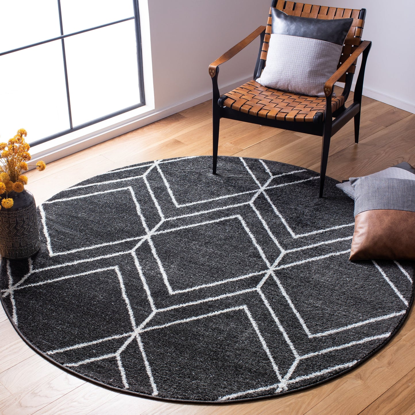 Tapis géométrique moderne SAFAVIEH Adirondack Juvelina