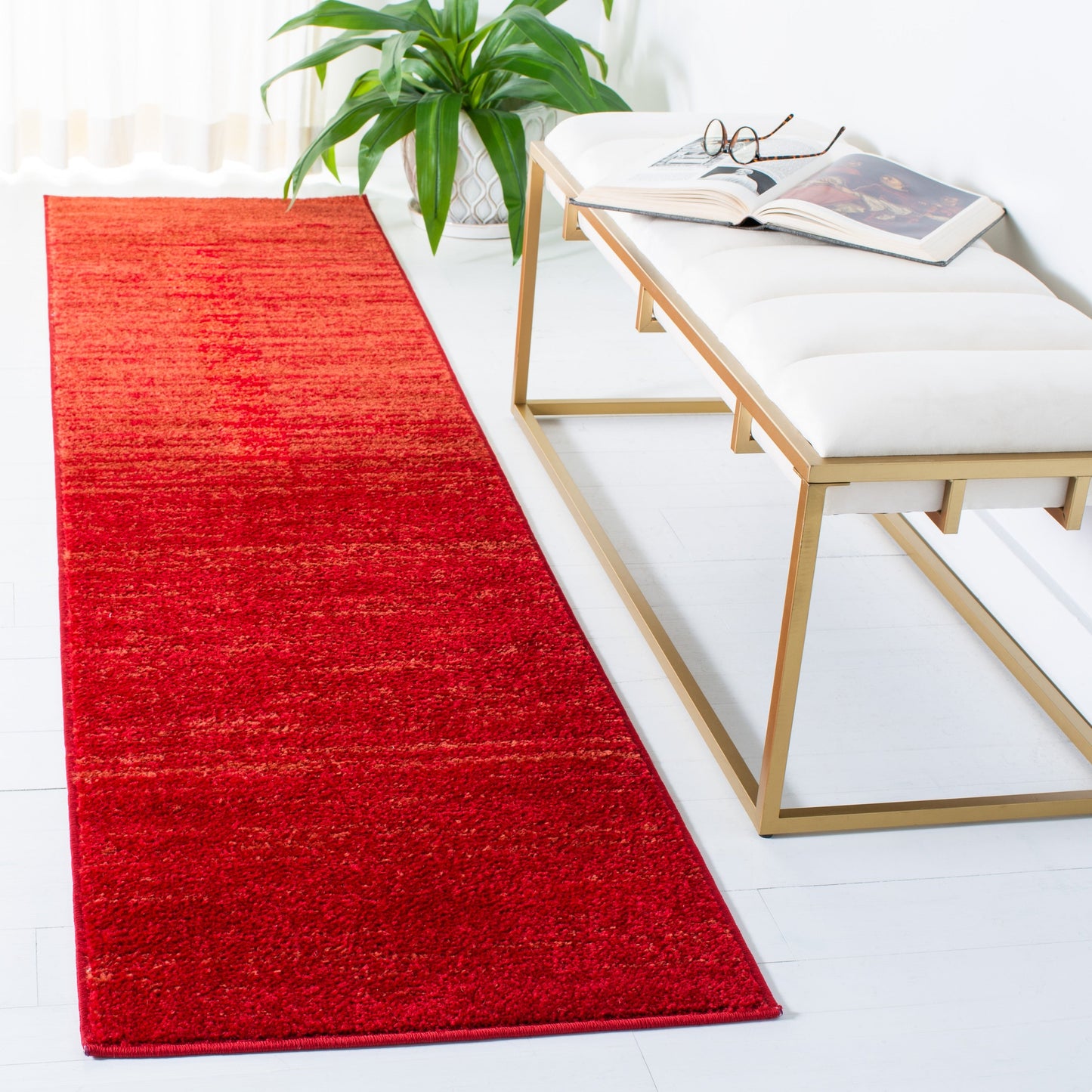Tapis Adirondack Mieko moderne ombré vieilli SAFAVIEH