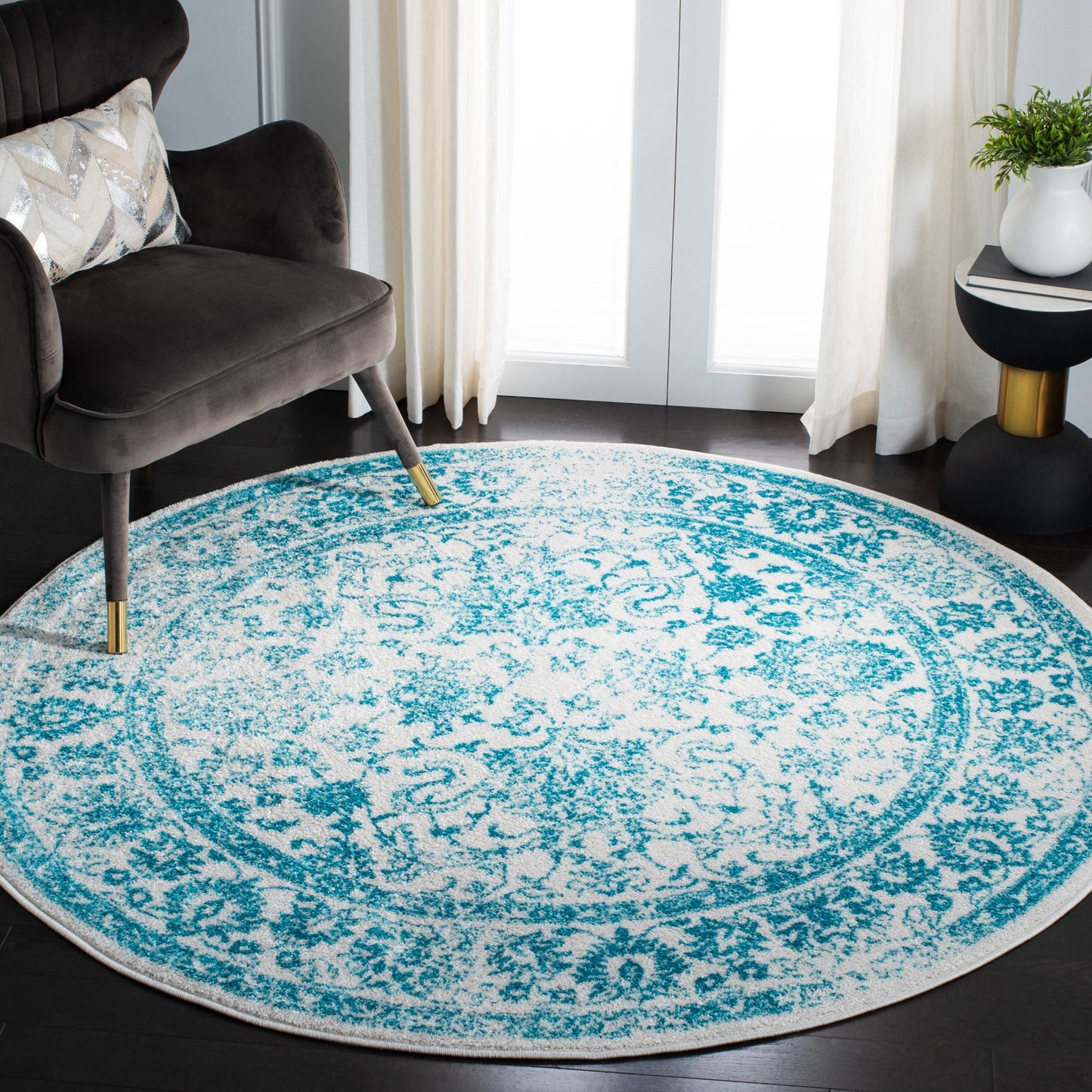 Tapis SAFAVIEH Adirondack Riin rustique shabby chic vieilli.