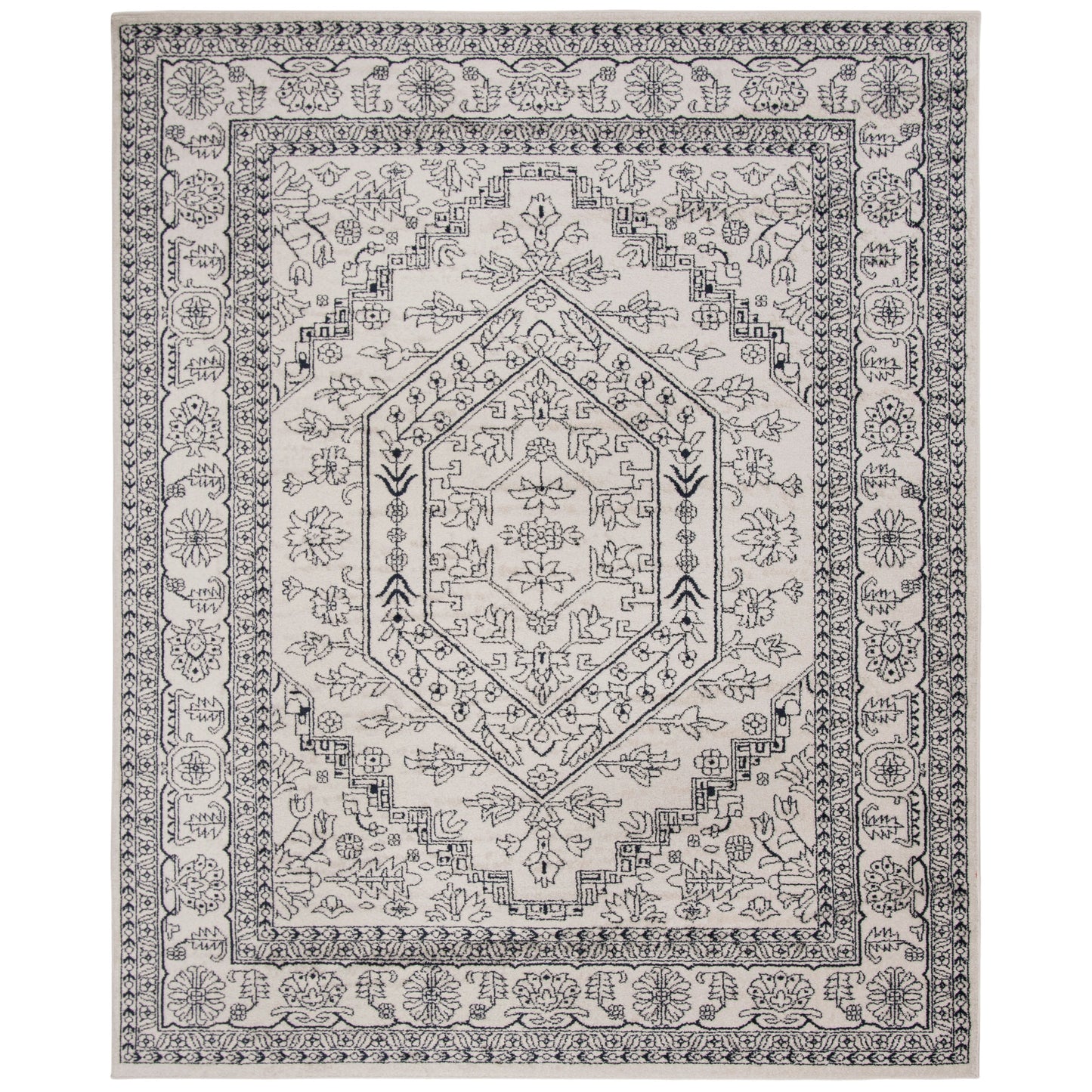 Tapis médaillon oriental rustique Adirondack Sian de SAFAVIEH