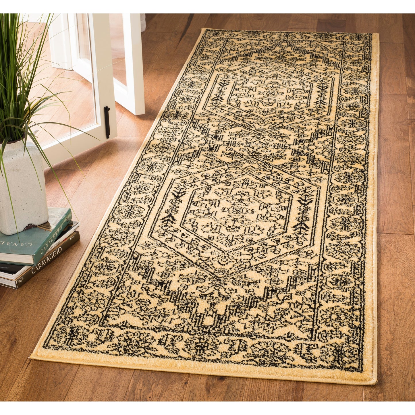 Tapis médaillon oriental rustique Adirondack Sian de SAFAVIEH