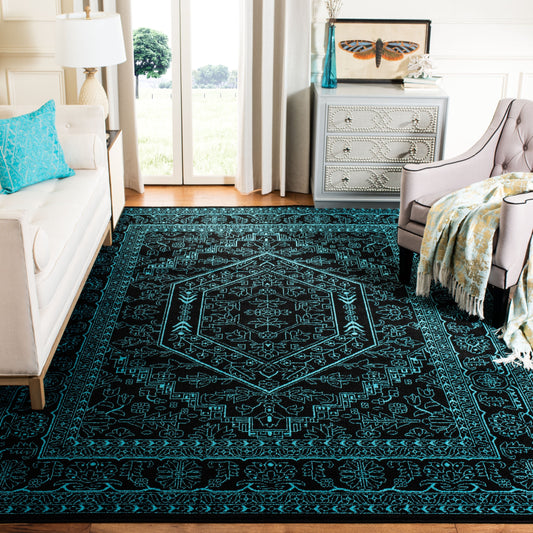 Tapis médaillon oriental rustique Adirondack Sian de SAFAVIEH