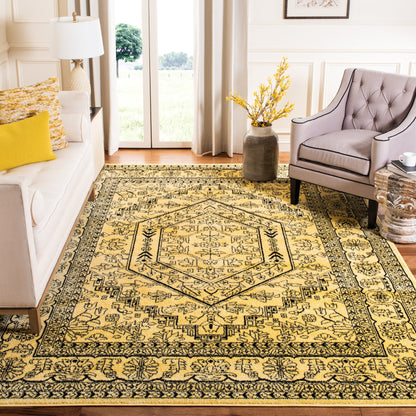 Tapis médaillon oriental rustique Adirondack Sian de SAFAVIEH
