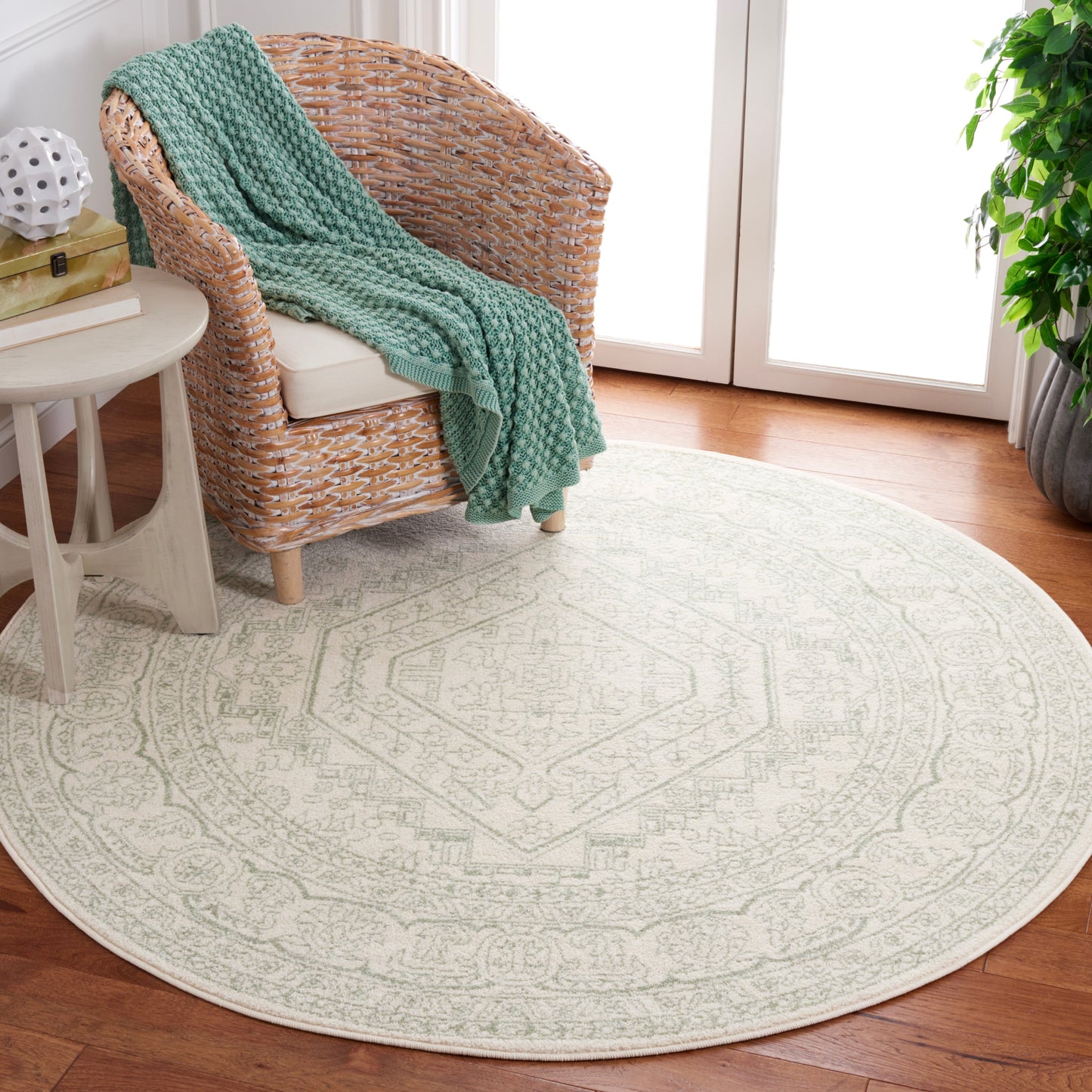 Tapis médaillon oriental rustique Adirondack Sian de SAFAVIEH