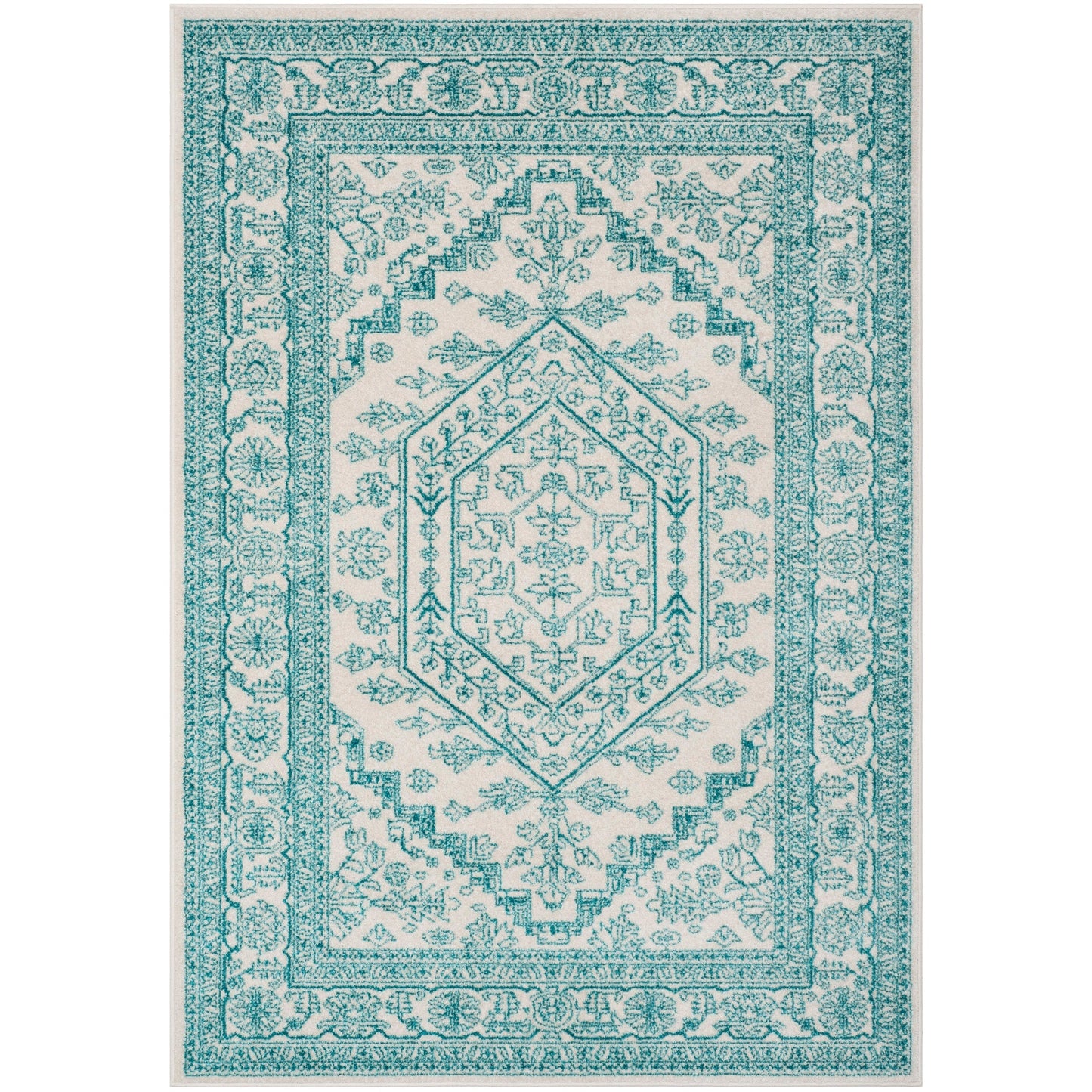Tapis médaillon oriental rustique Adirondack Sian de SAFAVIEH