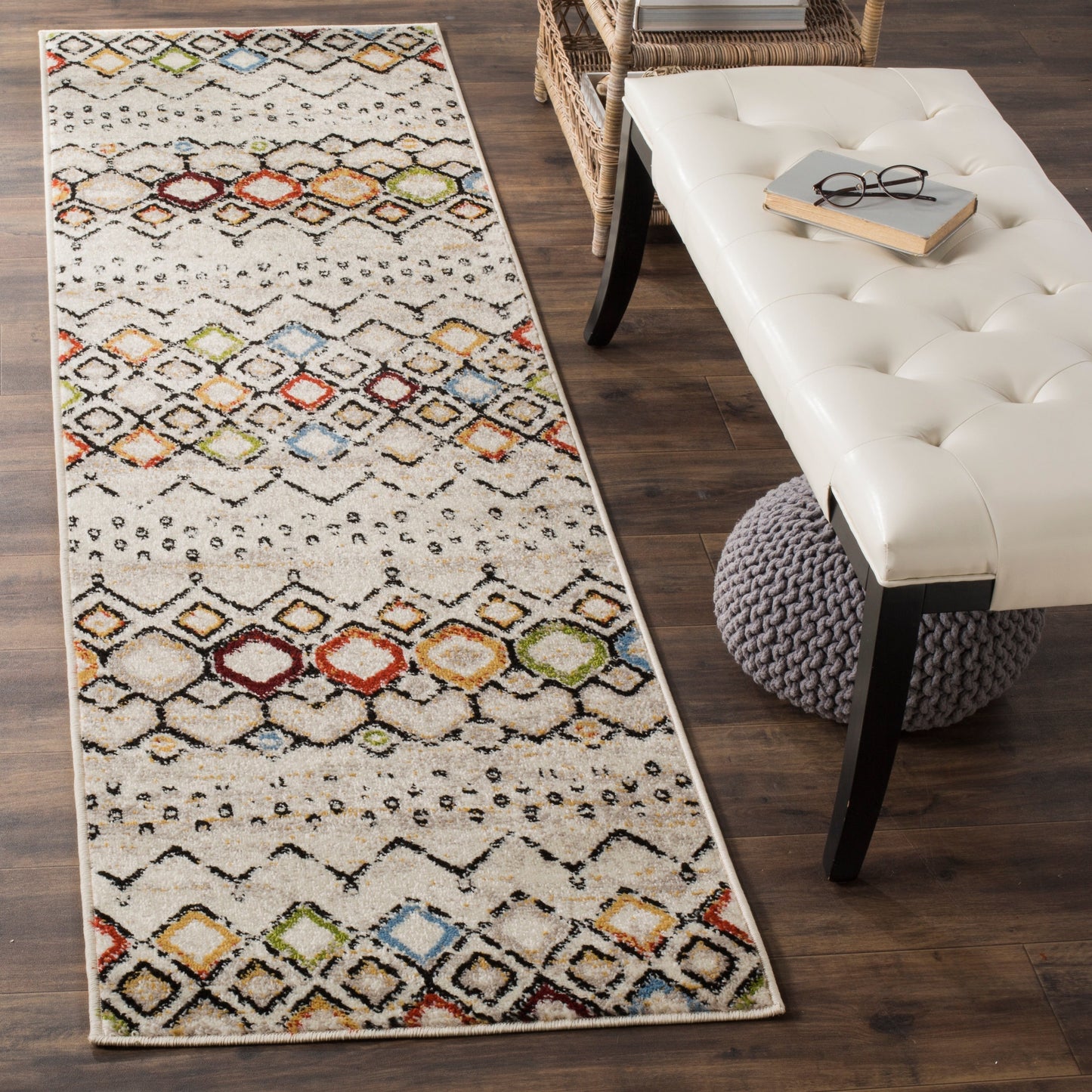 SAFAVIEH Tapis Boho Marocain Amsterdam Iskra