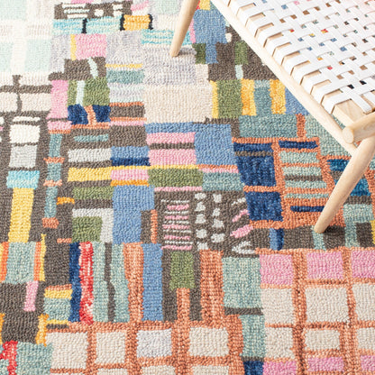 Tapis en laine abstrait bohème SAFAVIEH Aspen Anemone