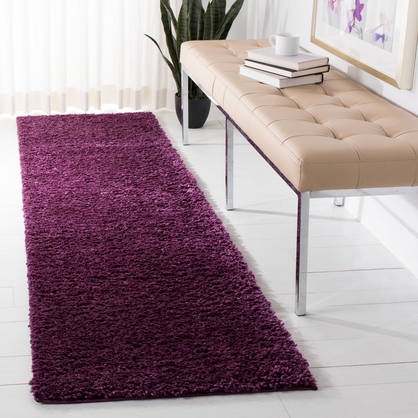 Tapis à poils longs SAFAVIEH August Wilhelma de 3 cm d'épaisseur