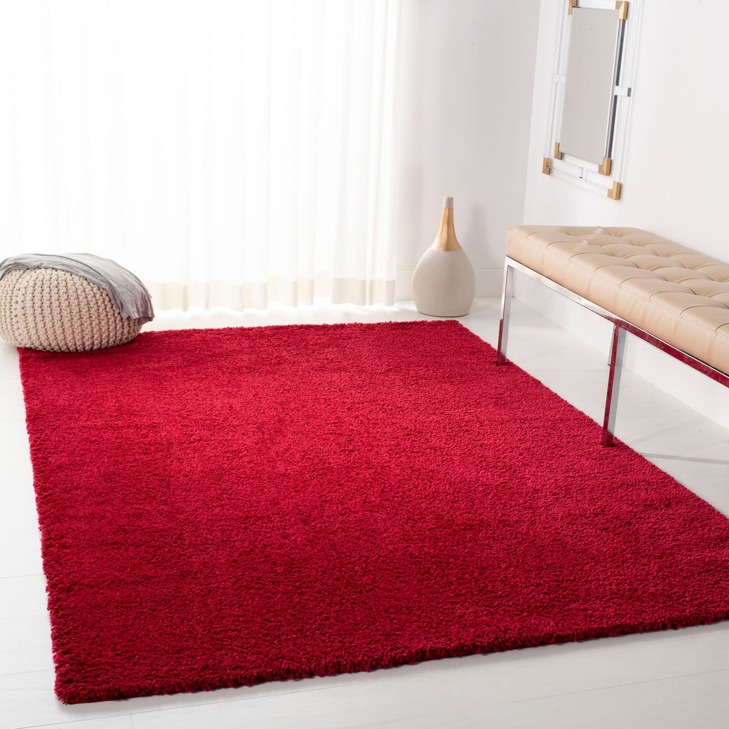 Tapis à poils longs SAFAVIEH August Wilhelma de 3 cm d'épaisseur