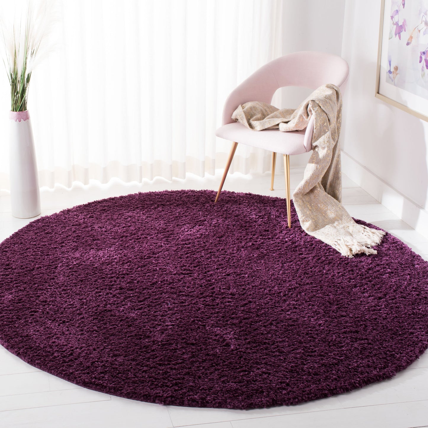 Tapis à poils longs SAFAVIEH August Wilhelma de 3 cm d'épaisseur