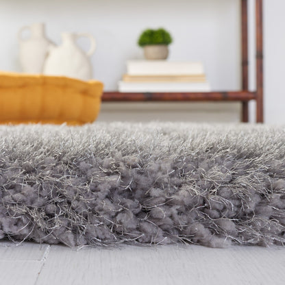 Tapis Shaggy de luxe SAFAVIEH Bahija Rudina de 7,6 cm d'épaisseur