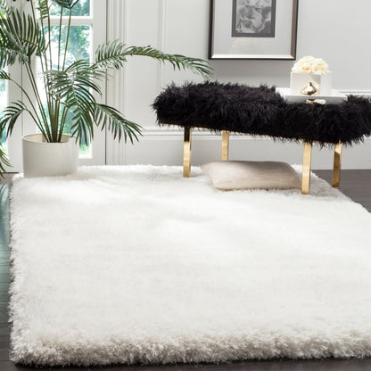 Tapis Shaggy de luxe SAFAVIEH Bahija Rudina de 7,6 cm d'épaisseur