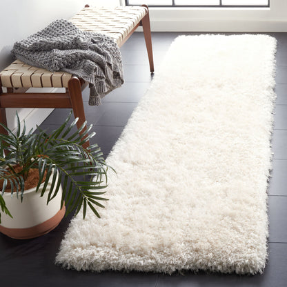 Tapis Shaggy de luxe SAFAVIEH Bahija Rudina de 7,6 cm d'épaisseur